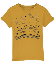 Load image into Gallery viewer, &#39;Books are doors to other worlds&#39; kid&#39;s t shirt