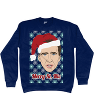 Load image into Gallery viewer, Nicolas Cage Christmas jumper - adults&#39;