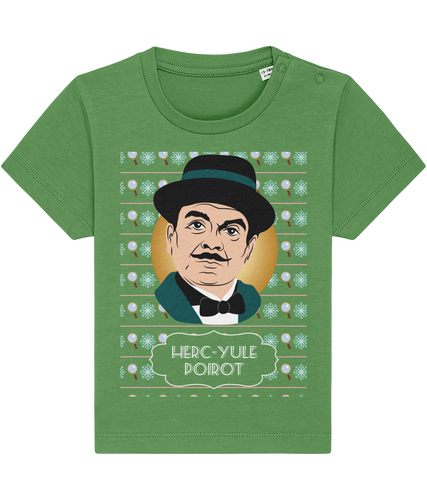 Herc-Yule Poirot Christmas t shirt - baby & toddler