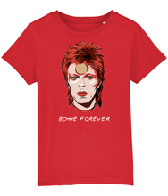 Load image into Gallery viewer, David Bowie forever unisex t shirt - kids