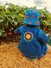 Load image into Gallery viewer, Sunshine on a rainy day embroidered denim jacket - baby &amp; toddler