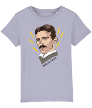 Load image into Gallery viewer, Nikola Tesla t shirt - kids&#39;
