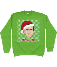 Load image into Gallery viewer, Nicholas Cage Christmas jumper - kids&#39;