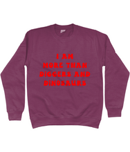 Load image into Gallery viewer, I am more than diggers and dinosaurs jumper - kids&#39;