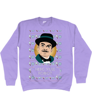 Load image into Gallery viewer, Herc-Yule Poirot Christmas jumper - adults&#39;