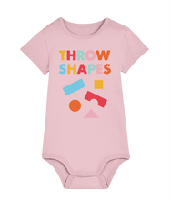 Load image into Gallery viewer, Throw shapes baby grow