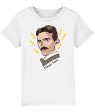 Load image into Gallery viewer, Nikola Tesla t shirt - kids&#39;