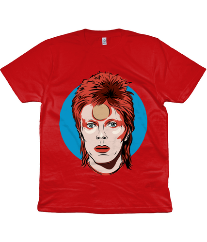 David Bowie Ziggy Stardust t shirt - adults'