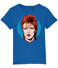 Load image into Gallery viewer, David Bowie t shirt - kids&#39;