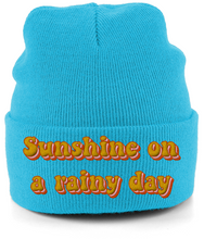 Load image into Gallery viewer, Sunshine on a rainy day beanie