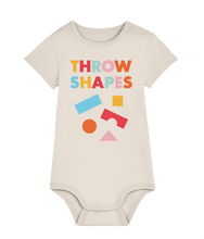 Load image into Gallery viewer, Throw shapes baby grow