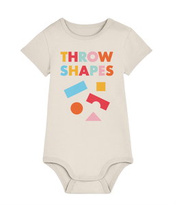 Throw shapes baby grow