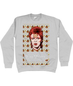 David Bowie Figgy Stardust Christmas jumper - adults'