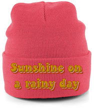Load image into Gallery viewer, Sunshine on a rainy day beanie