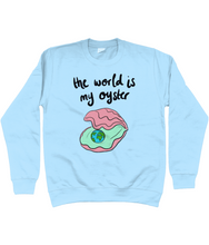 Load image into Gallery viewer, The world is my oyster jumper - kids&#39;
