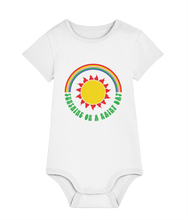 Load image into Gallery viewer, Sunshine on a rainy day baby grow