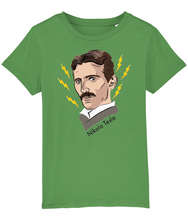 Load image into Gallery viewer, Nikola Tesla t shirt - kids&#39;