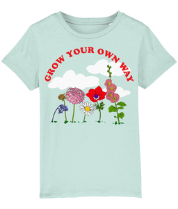 Grow your own way t shirt - kids'