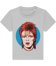 Load image into Gallery viewer, David Bowie t shirt - baby &amp; toddler