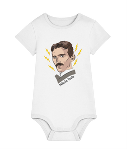 Nikola Tesla baby grow