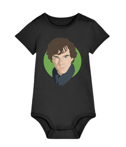 Sherlock baby grow