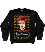 Load image into Gallery viewer, David Bowie Figgy Stardust Christmas jumper - adults&#39;