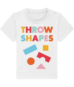 Throw shapes t shirt - baby & toddler