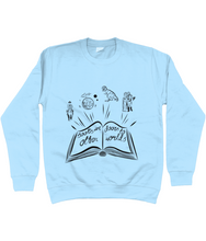 Load image into Gallery viewer, &#39;Books are doors to other worlds&#39; jumper - adults&#39;