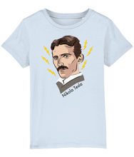 Load image into Gallery viewer, Nikola Tesla t shirt - kids&#39;