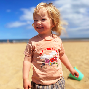 Grow your own way - baby & toddler t shirt