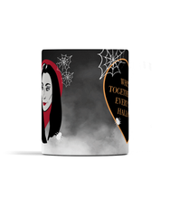 Load image into Gallery viewer, Addams Family halloween mug