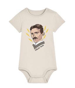 Nikola Tesla baby grow