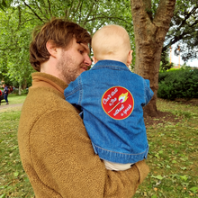 Load image into Gallery viewer, Can&#39;t start a fire without a spark embroidered jacket - baby &amp; toddler