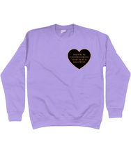 Load image into Gallery viewer, Halloween heart jumper - kids&#39;