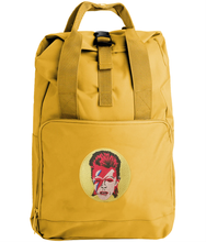 Load image into Gallery viewer, David Bowie embroidered backpack