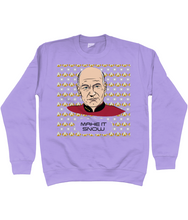 Load image into Gallery viewer, Jean Luc Picard Star Trek Christmas jumper - kids&#39;