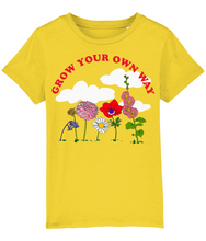 Load image into Gallery viewer, Grow your own way t shirt - kids&#39;