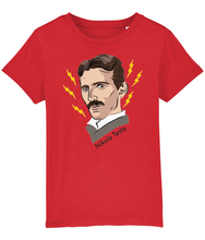 Load image into Gallery viewer, Nikola Tesla t shirt - kids&#39;