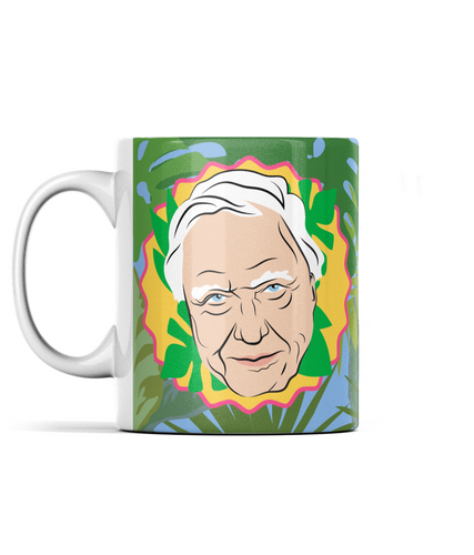 David Attenborough mug