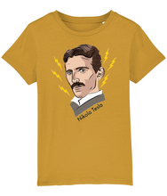 Load image into Gallery viewer, Nikola Tesla t shirt - kids&#39;