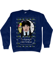 Load image into Gallery viewer, Wednesday Addams Christmas jumper - adults&#39;