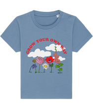 Load image into Gallery viewer, Grow your own way - baby &amp; toddler t shirt