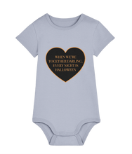 Load image into Gallery viewer, Halloween heart baby grow